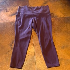 Athleta Purple Capris